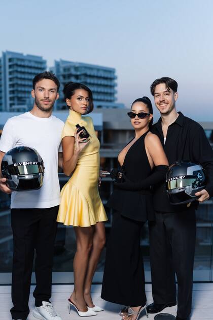"Su búsqueda de la excelencia, su visión de futuro, su energía y su elegancia natural reflejan a la perfección el universo Gentleman Givenchy", dijo sobre el piloto Pierre Gasly Romain Spitzer, CEO de Givenchy Parfums cuando anunció que el francés sería el nuevo embajador de la línea de fragancias masculinas Gentleman Givenchy. Y agregó que Gasly era "tan talentoso como inspirador".