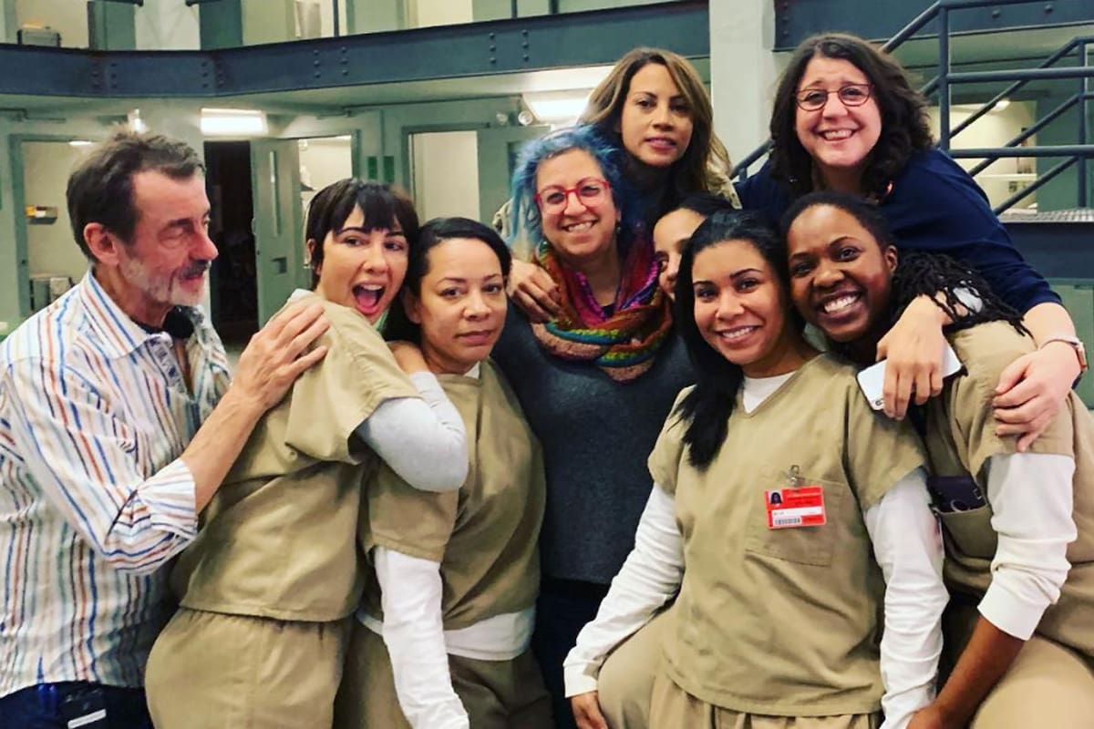 Su creadora, Jenji Kohan, y parte de elenco postearon fotos del back del rodaje de los últimos capítulos de la exitosa serie que duró siete temporadas