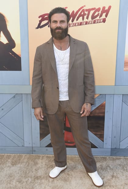 Su exmarido Jeremy Jackson estuvo en el estreno del documental de la serie que lo lanzó a la fama, Baywatch