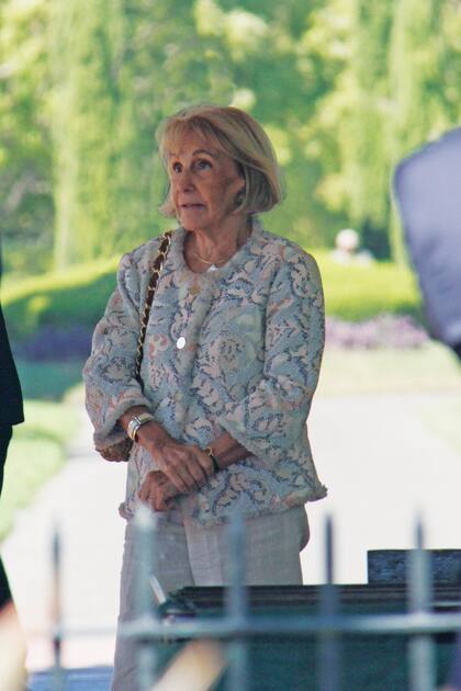 Su gran amiga, la escritora Laura Bertone.