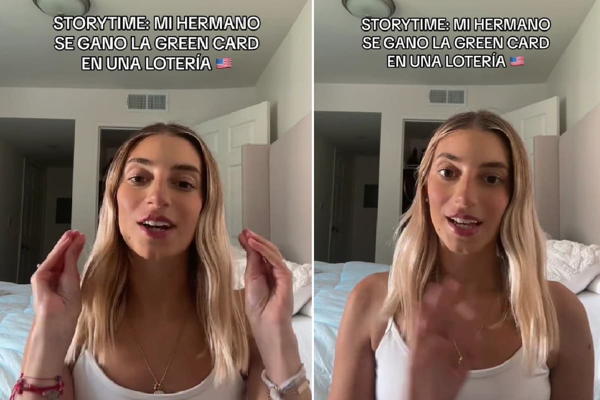 Su hermano salió sorteado para obtener la Green Card y compartió su alegría a través de las redes sociales