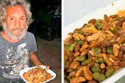 Su historia se volvió viral luego de que lo humillaran al ofrecerle comida para perros