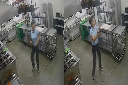 Su jefe revisó las cámaras de seguridad y la vio en la cocina haciendo algo que la avergonzó.