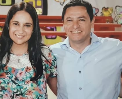 Su marido no se movió de su lado durante los 28 días de internación.