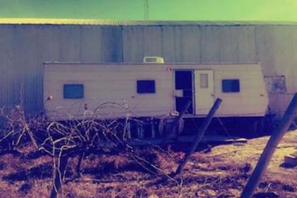 Su motorhome era en un primer momento casa y oficina al mismo tiempo