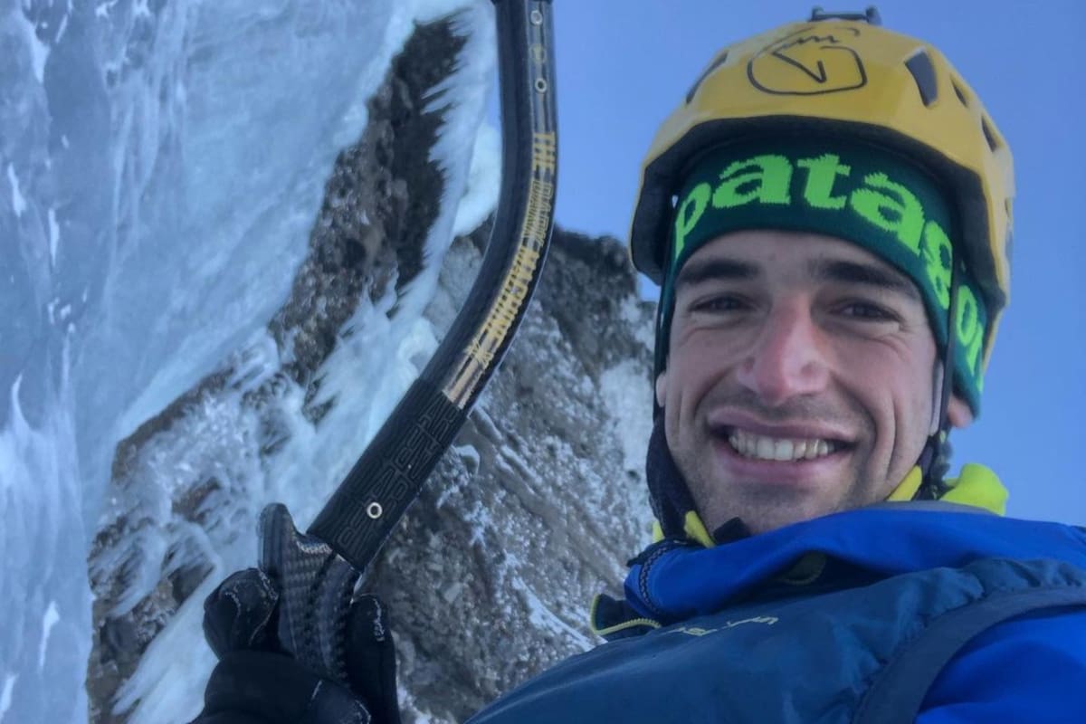 Su nombre es Tomás Aguiló; nació en Bariloche y desde hace años se dedica a los deportes de aventura