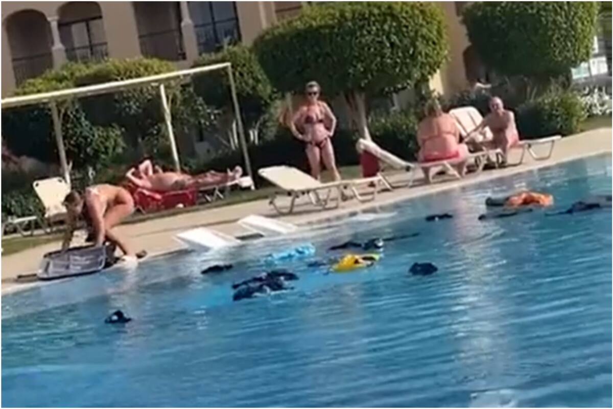 Su novio la engañó en vacaciones y tomó una decisión que lo avergonzó frente a todo el hotel