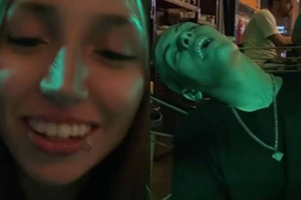 Su novio se quedó dormido en plena cita (Foto: TikTok @ghettiazul)