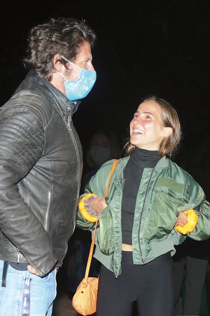 Su novio y su hija tienen una relación de mucha confianza y complicidad.