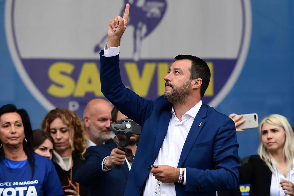 Su partido, la ultraderechista Liga, fue el más votado; Di Maio hizo una mala elección