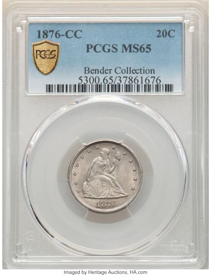 Su perfecto estado de conservación, la rareza y su historia le dieron un gran valor en el mercado a esta moneda