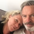 La exnovia de Sam Neill dio detalles de cómo fueron los últimos días del actor
