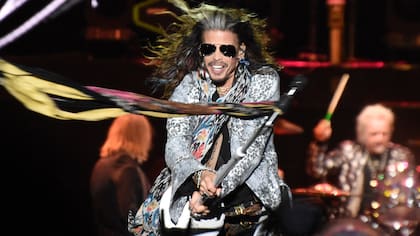 Su primer show en el país. Aerosmith se presentó anoche, en Córdoba