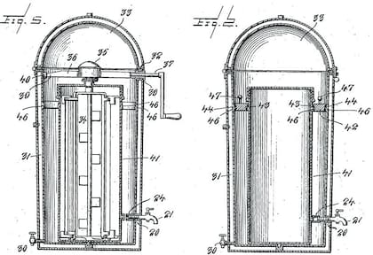 Su primera patente la consiguió en 1912, cuando tenía 25 años, para una máquina de hacer helados que permitía fabricarlos más rápidamente con un uso mínimo de hielo.