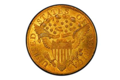 Su reverso con el Heraldic Eagle inauguró el “Tipo 2”