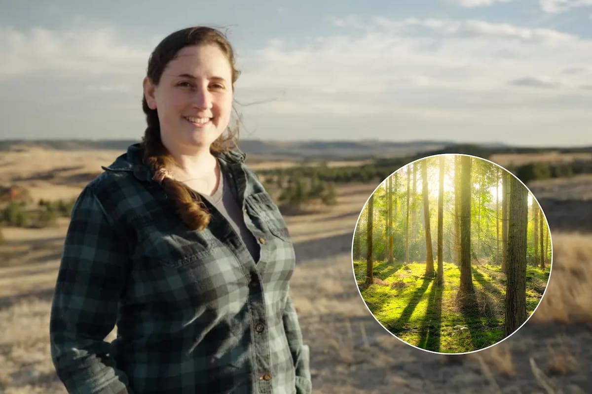Su vínculo con la naturaleza viene desde su infancia