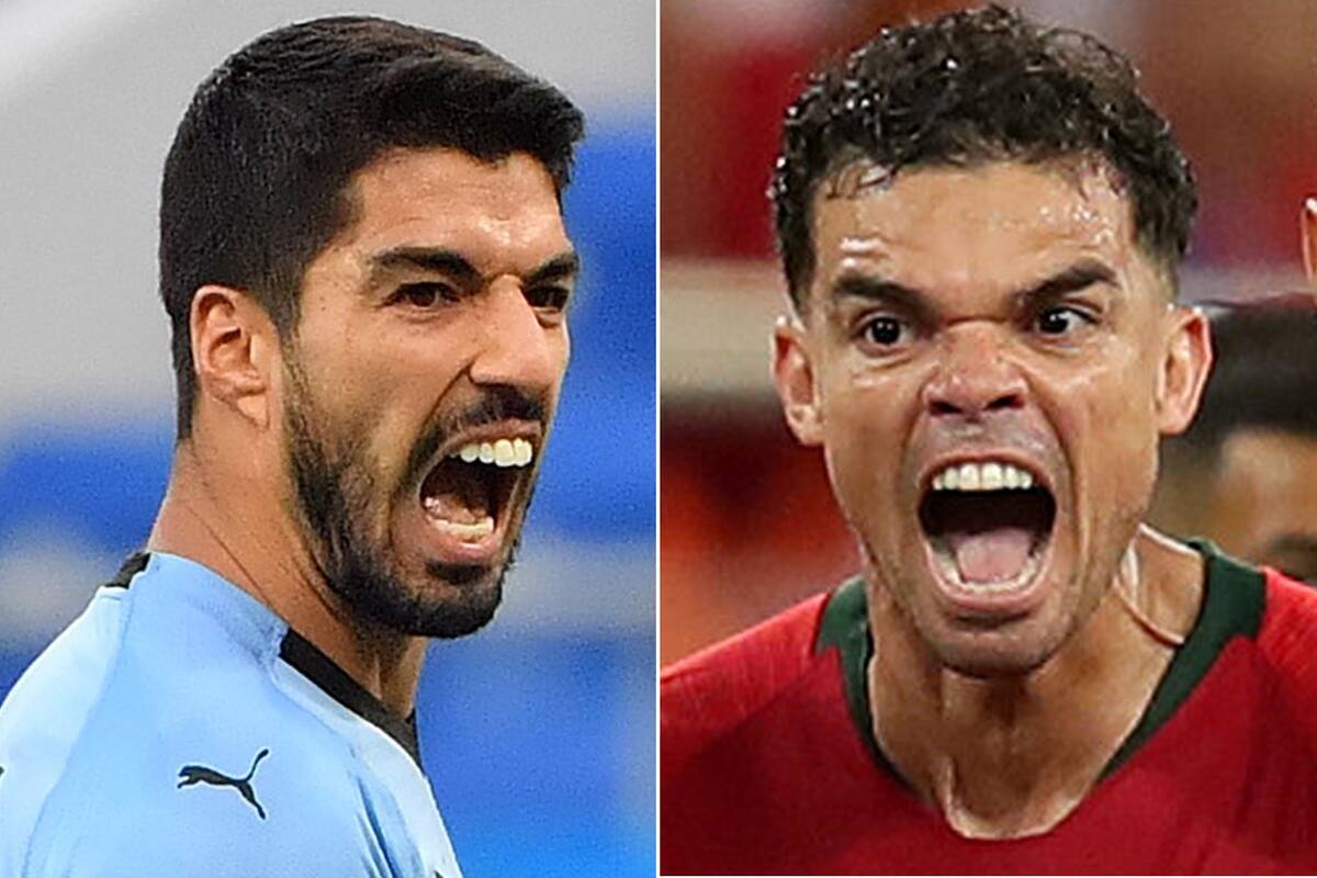 Suárez de Uruguay- Pepe de Portugal