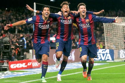 Suárez, Neymar y Messi, el tridente letal que formó Barcelona; ninguno continúa ya en el club blaugrana