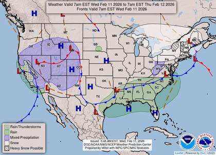 Suben las temperaturas mínimas en Nueva York y hay alertas por deshielo