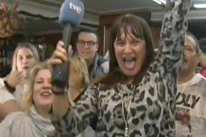 Sucedió en un programa de TVE y la afortunada sellevó el Gordo de Navidad