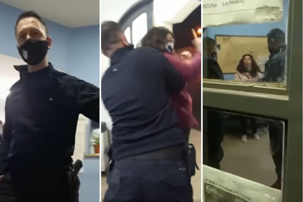 Sucedió en una comisaría de Villa Mercedes, en San Luis; los cuatro agentes involucrados fueron separados de sus cargos tras la difusión del video