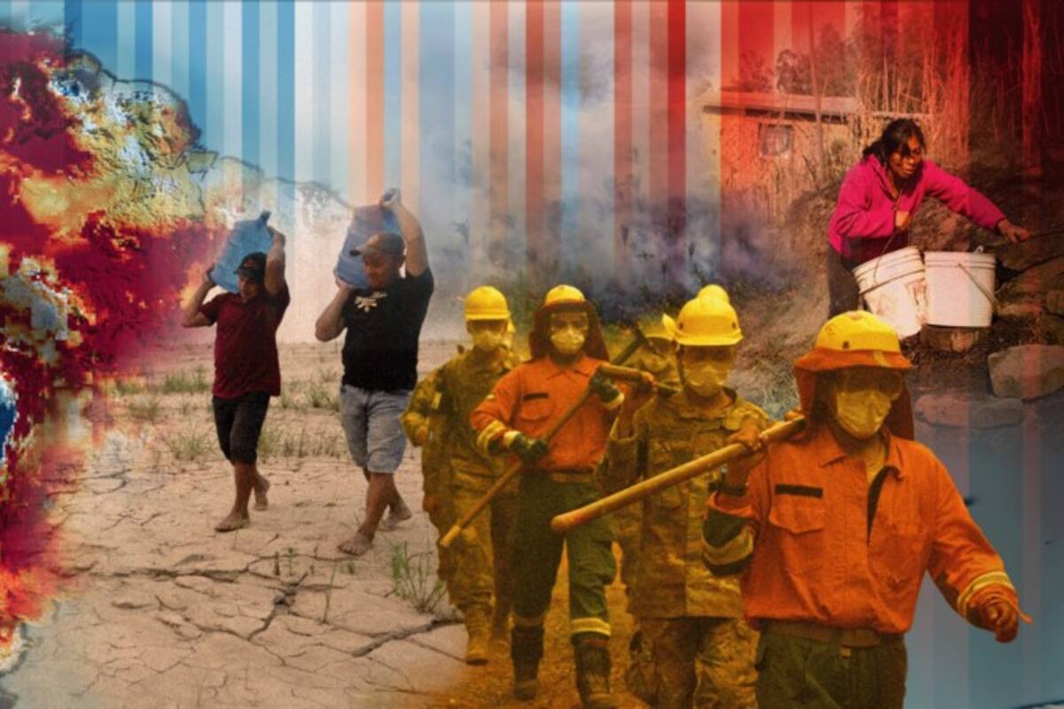 Sudamérica cada vez tiene temperaturas más altas.