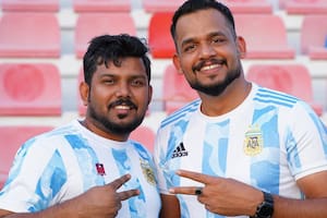 Suhail Dohakkaran es un ingeniero indio que formó Argentina Fans Qatar, que reúne a cerca de tres mil socios que residen en Doha