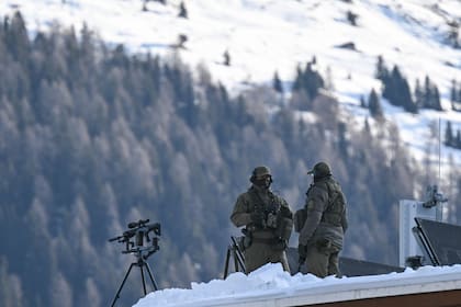 Suiza extrema la seguridad en Davos para el inicio del Foro Económico Mundial