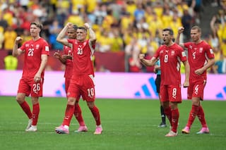 Suiza sacó a Colombia por penales y ahora será el rival de la Argentina en los cuartos de final