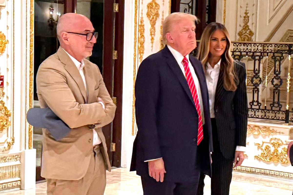 Sulichin, productor de la película de Melania , junto a Trump