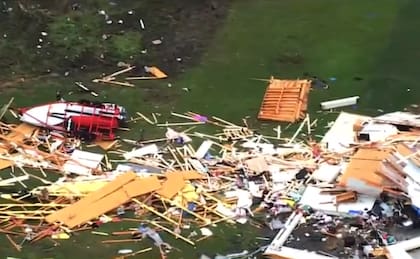 Sulphur, uno de los puntos más afectados por el tornado de Oklahoma