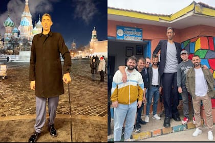 Sultan Kosen tiene el récord del hombre vivo más alto del mundo y fracasó en su búsqueda de amor en Rusia