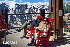 Sundeck, el parador icónico en la cumbre de Aspen Mountain, a 3.500 metros de altura.