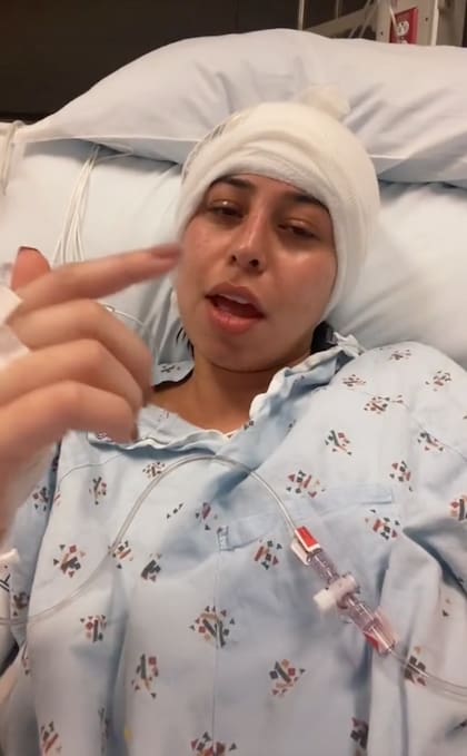 Sunny se sometió a una cirugía de cerebro para lograr abatir el cáncer
