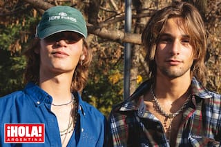 Los hijos de qué modelos top brillaron en un festival de música y moda