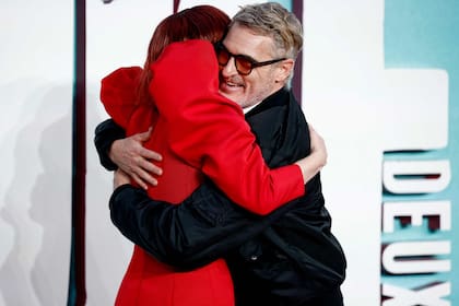 Súper compinches, Joaquin Phoenix y Lady Gaga se mostraron felices de trabajar juntos en este film que promete romper la taquilla