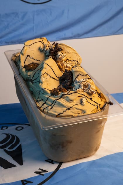 Súper Escaloneta, un nuevo gusto de helado que tiene como base el súper dulce de leche