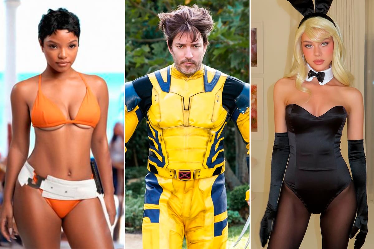 Superhéroes y conejitas: los disfraces elegidos por los famosos para palpitar Halloween