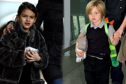 Cada paso de Suri y Shiloh fue fotografiado por los medios