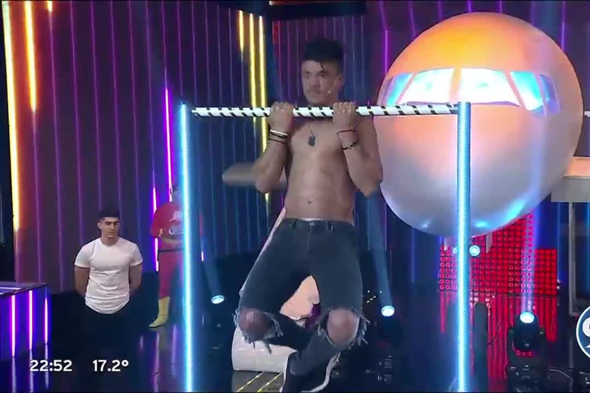 Sus 56 dominadas no fueron suficientes y debió abandonar el programa