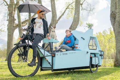 Sus creadores esperan que este versátil vehículo eléctrico sirva como medio de transporte (y alojamiento) para visitar reservas naturales y parques nacionales