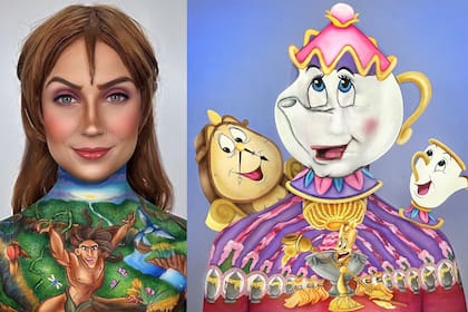 Sus diseños favoritos son los personajes de Disney