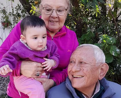 Sus hijos, nietos y bisnietos son el orgullo de su vida.