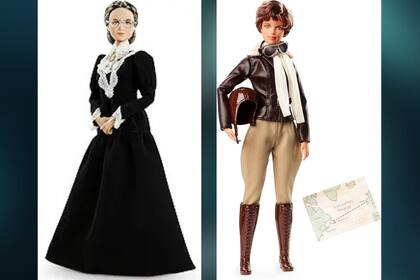 Susan B. Anthon y Amelia Mary Earhart fueron inspiración para las muñecas
