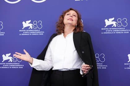 Susan Sarandon, este domingo en el Festival de Venecia