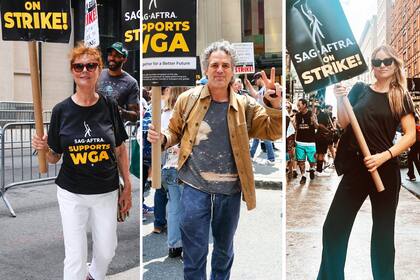 Susan Sarandon, Mark Ruffalo y Olivia Wilde, algunas de las figuras que se sumaron a las protestas