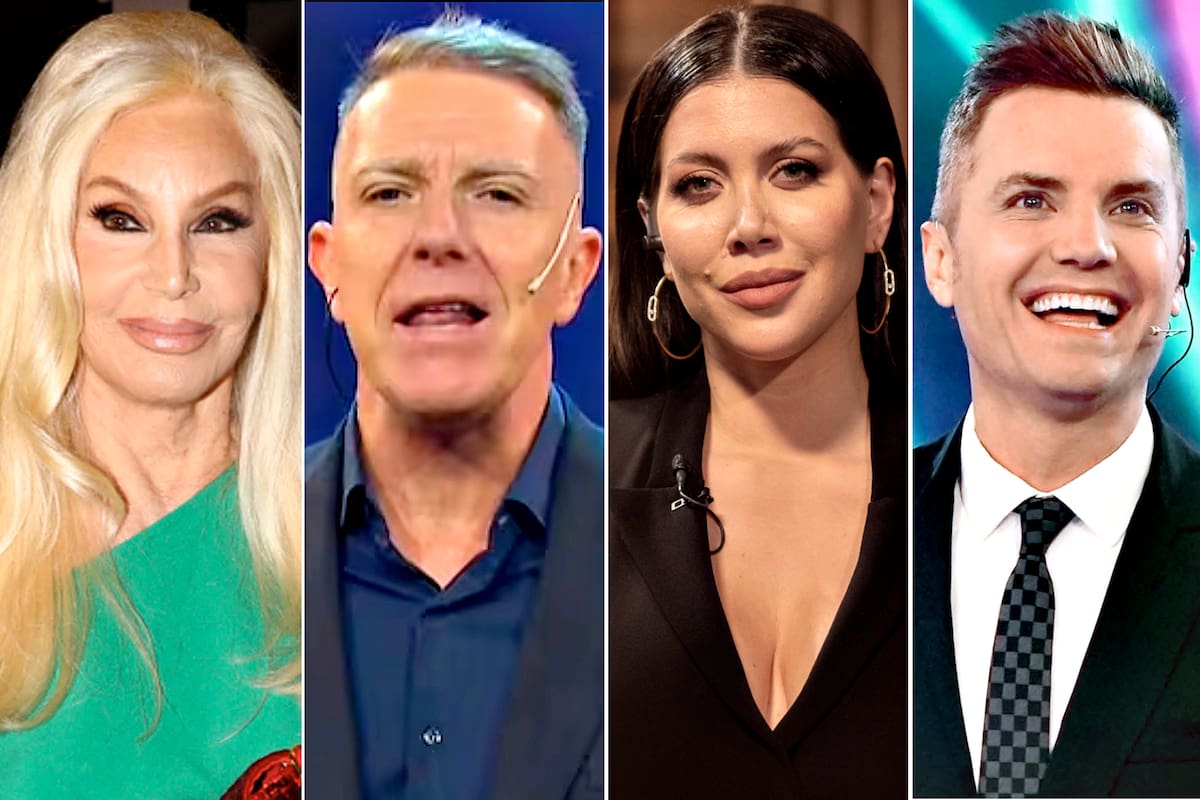 Susana Giménez, Alejandro Fantino, Wanda Nara y Santiago del Moro, las caras de la televisión 2024