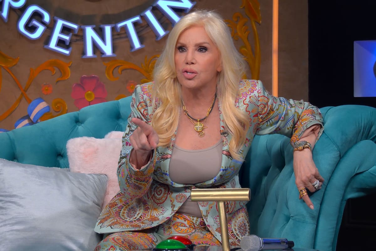 Susana Giménez durante las grabaciones de LOL, la nueva producción de Amazon Prime Video