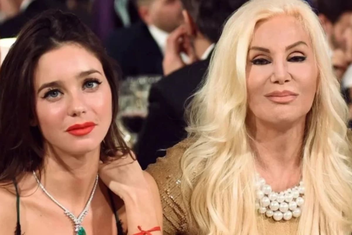 Susana Giménez junto a su nieta Lucía Celasco