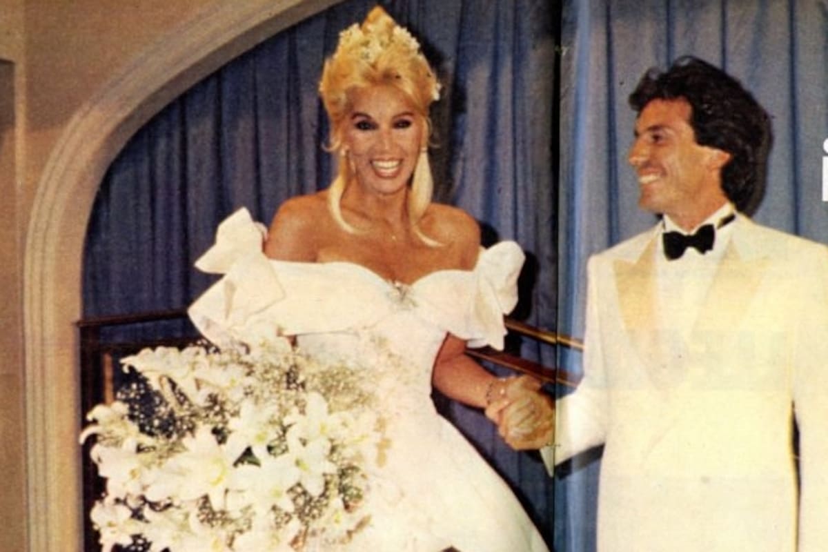 Susana Giménez se casó con Huberto Roviralta el 5 de diciembre de 1988